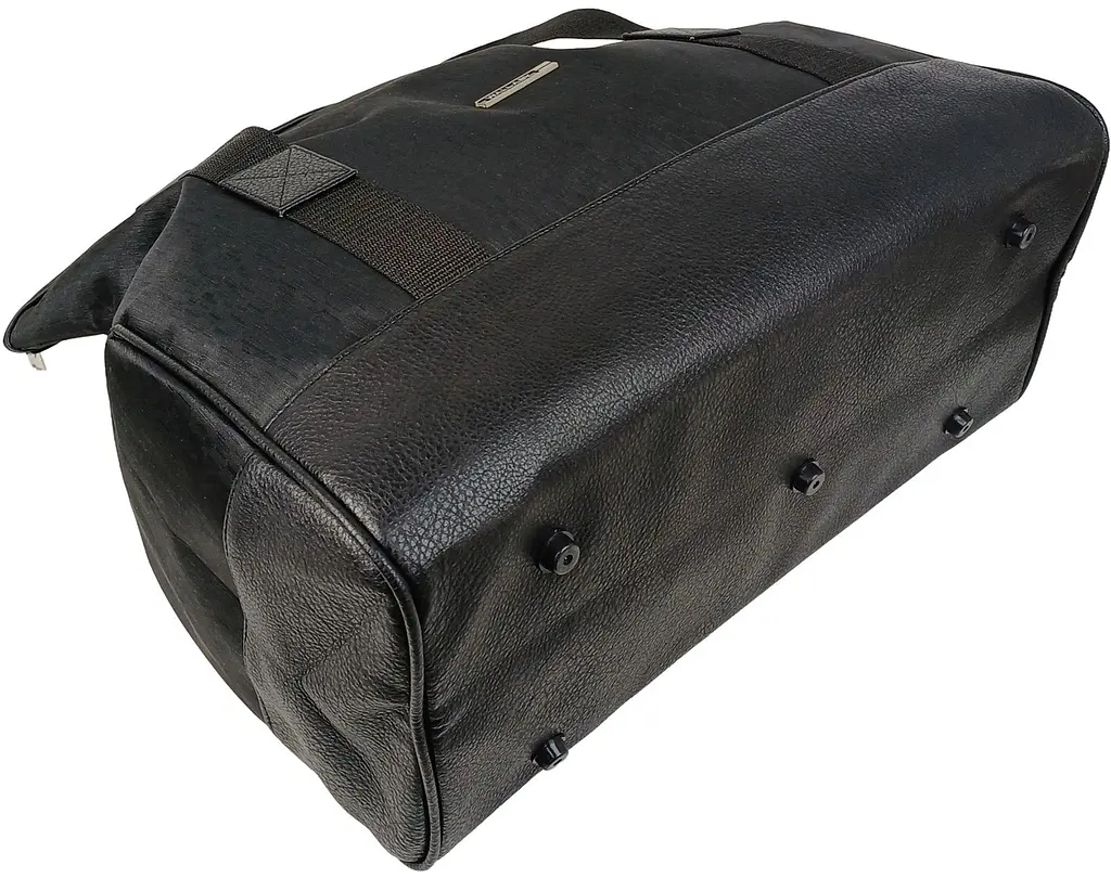 Сумка дорожня саквояж Wallaby 25L поліестер штучна шкіра Чорний - фото 8