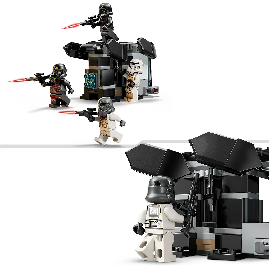 Конструктор LEGO Star Wars Бойовий набір «Боєць смерті і Нічний піхотинець» 119 деталей (75412) - фото 7