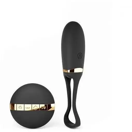 Виброяйцо Dorcel Secret Delight Gold с пультом ДУ с турборежимом и голосовым управлением - фото 2