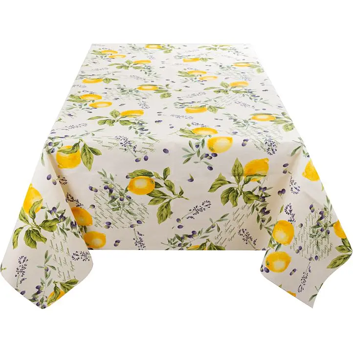Скатертина водовідштовхувальна Lefard Home Textile Aroma amarillo 140х240 см (715-303) - фото 2