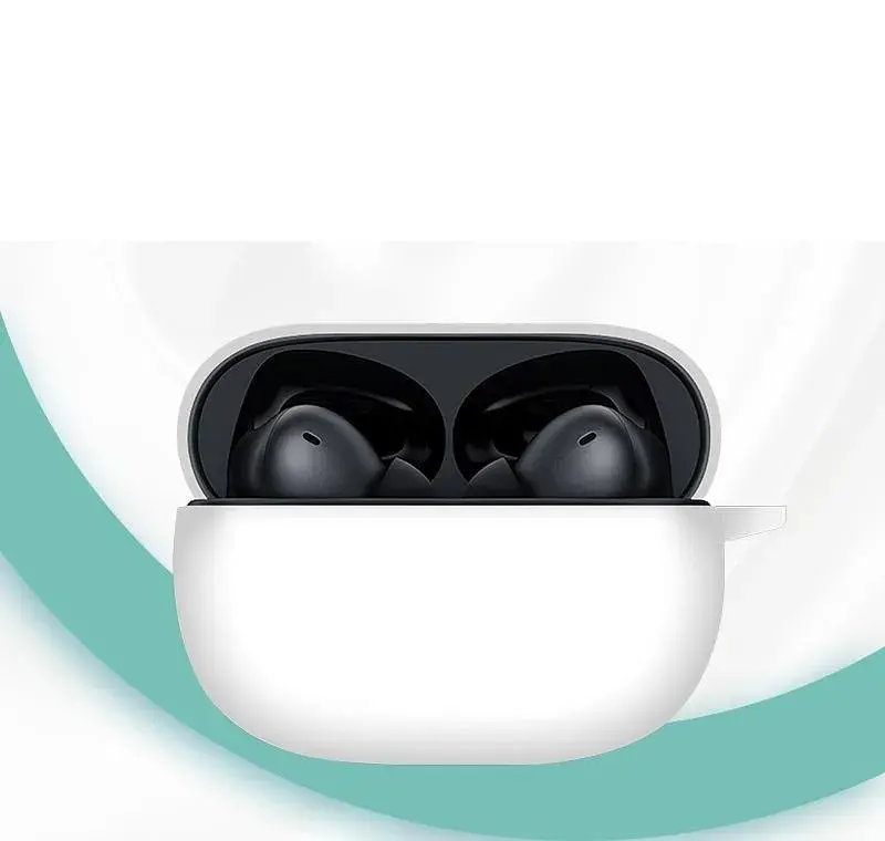 Чохол для навушників BeCover Silicon для Xiaomi Redmi Buds 4 Pro White (708614) - фото 2