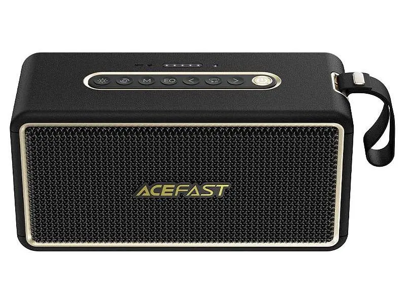 Портативна колонка Acefast K3 Ultra portable wireless speaker Black (6974316285106) - фото 3