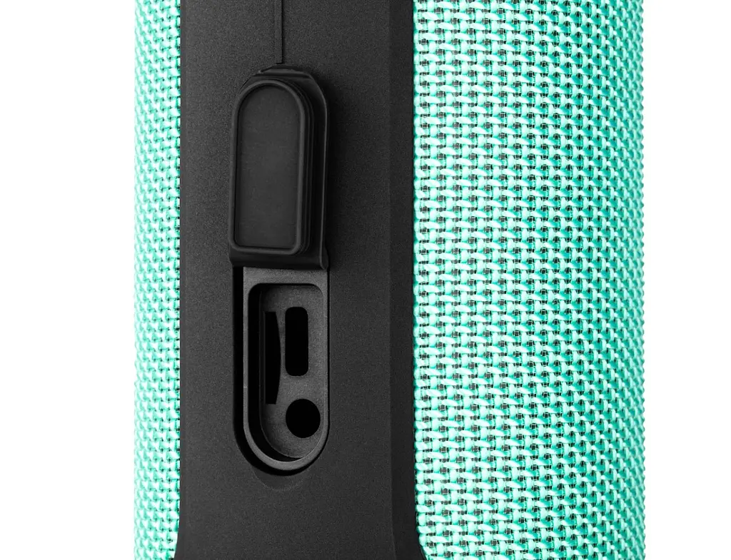 Портативная Bluetooth колонка 2E SoundXTube 30W TWS, MP3, Wireless, Waterproof Black-Turquoise - фото 5