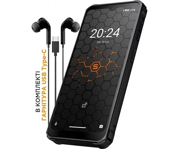 Смартфон Sigma mobile X-treme PQ56 6/128 ГБ чорний (4827798338018) - фото 4