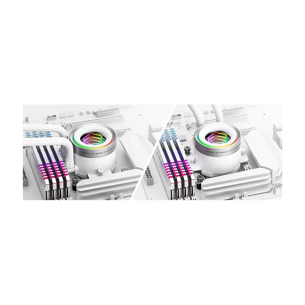 Система рідинного охолодження ID-Cooling FX360 INF White (FX360 INF WHITE) - фото 2