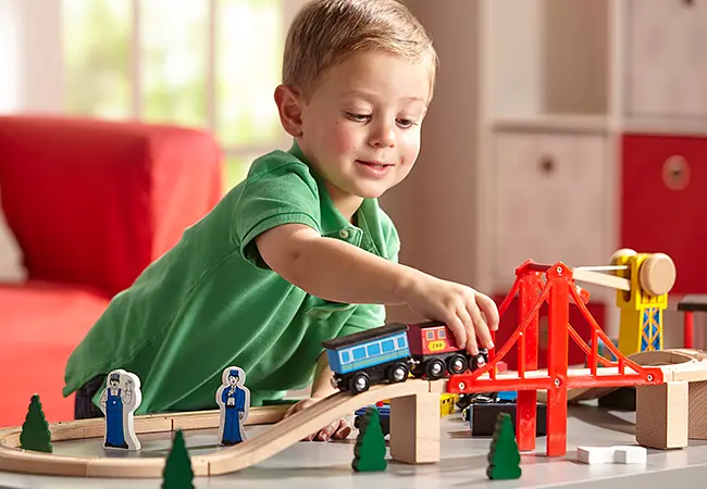 Дерев'яна дитяча залізниця Melissa&Doug (MD701) - фото 6