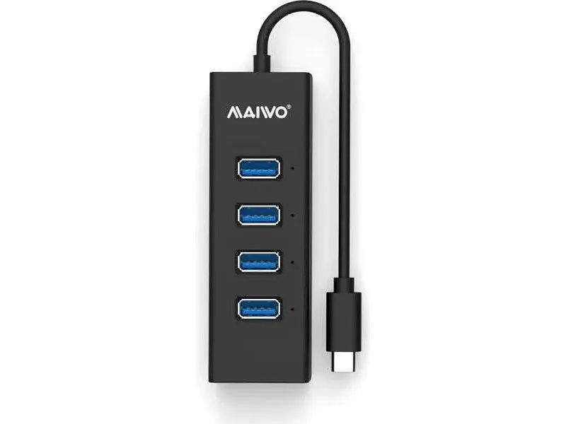 Мультипортовий адаптер Maiwo USB Type-C to 4х USB3.0 (KH304C) - фото 3