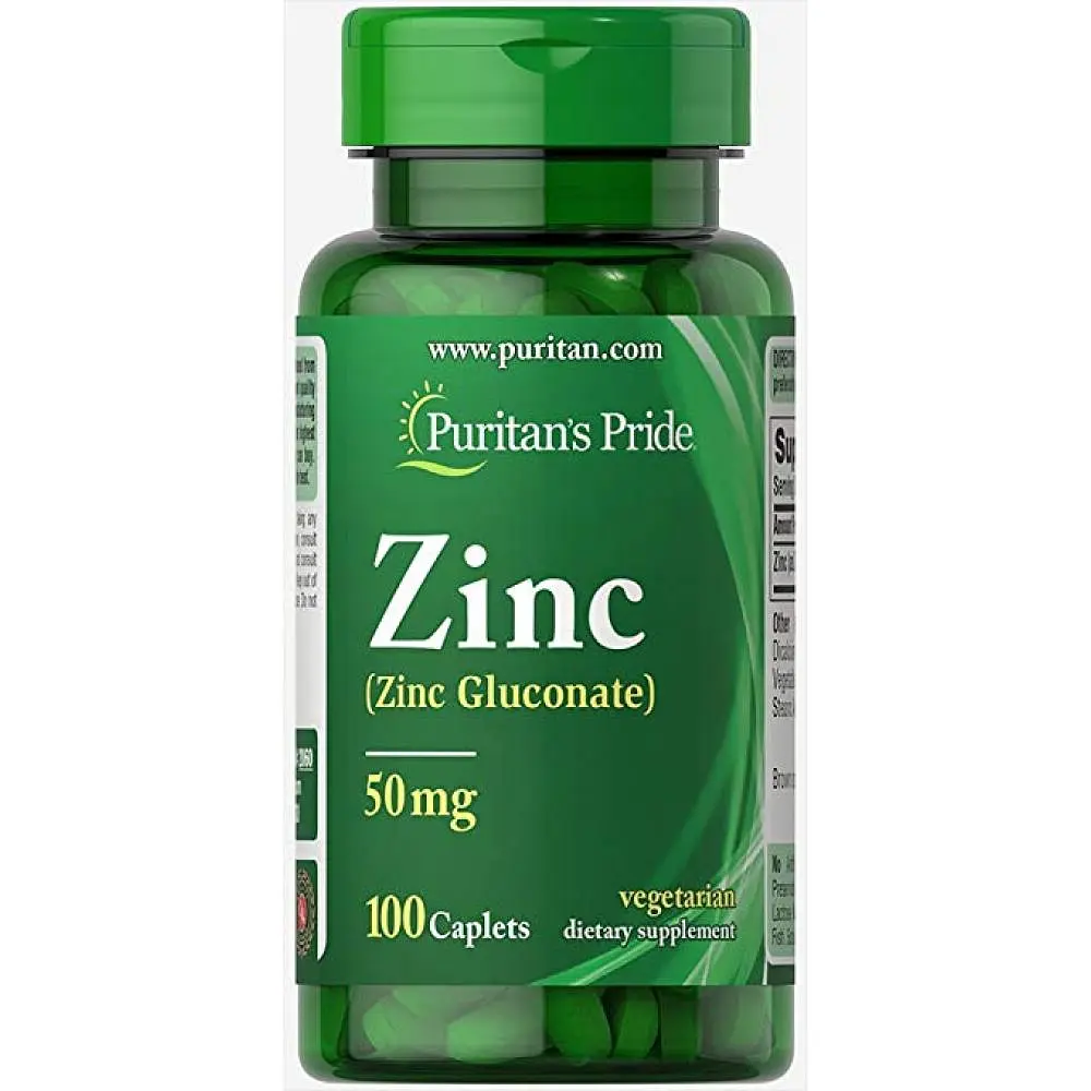 Цинк глюконат Zinc 50 мг 100 капс