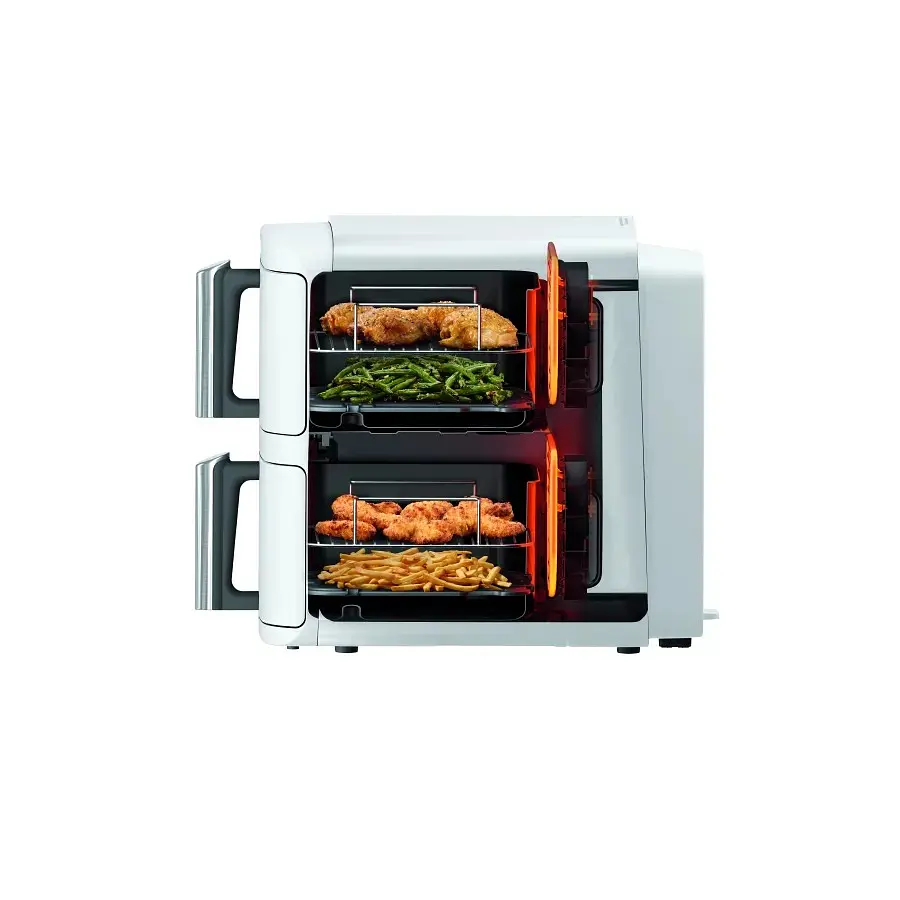 Мультипечь Ninja Double Stack XL 2-Level Air Fryer (SL400EUWH) - фото 6