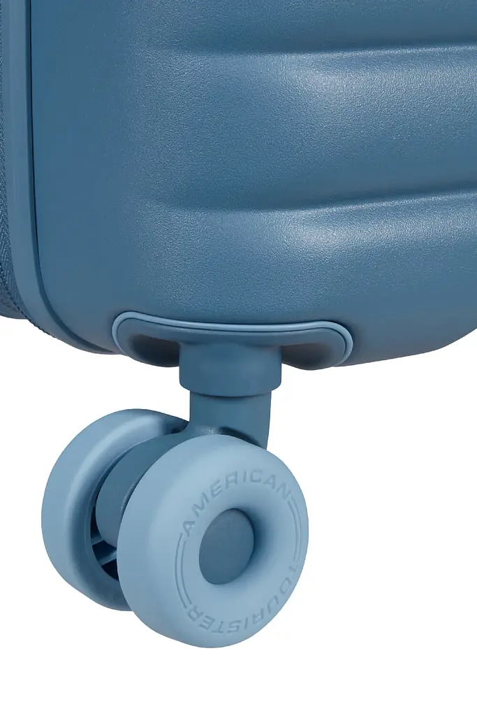 Валіза 55 См American Tourister NEOVIBE STEEL BLUE 55x40x20(23) MK4*01001 - фото 4