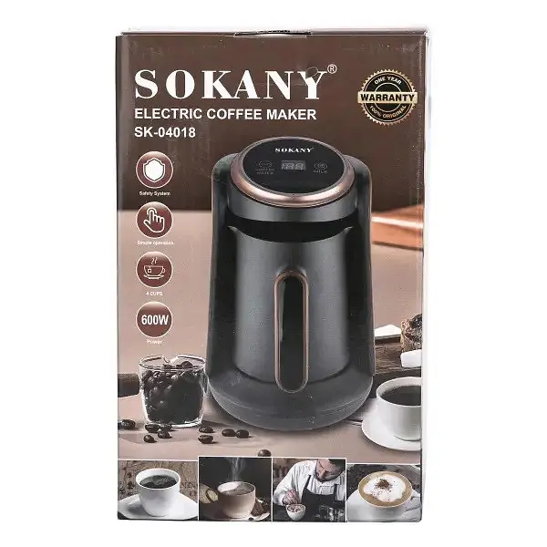 Електрична кавоварка Sokany SK-04018 - фото 8