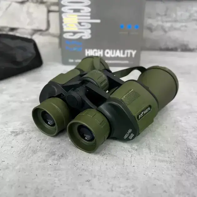 Бінокль UNIQUE UN-3002 20×50 із центральним фокусуванням для далеких спостережень - фото 3
