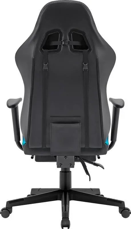 Крісло ігрове Defender Watcher, 60мм, Клас 4, RGB ПУ, чорне - фото 4