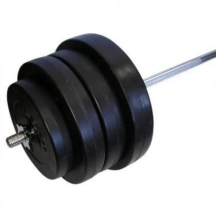 Штанга набірна Newt Rock Pro композитна в пластиковій оболонці NE-PL-180-088 88 кг - фото 2