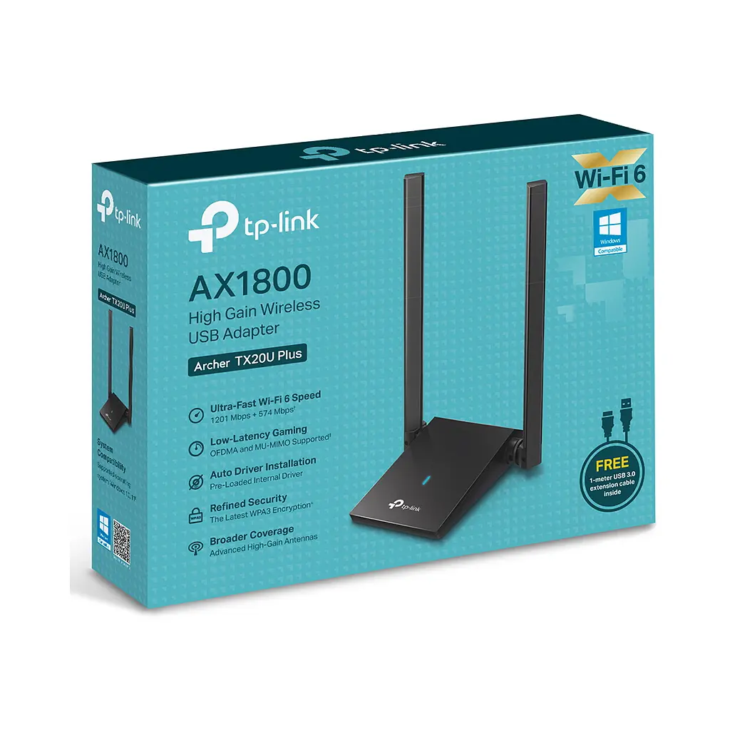 Сетевая карта Wi-Fi TP-Link ARCHER-TX20U-PLUS - фото 6