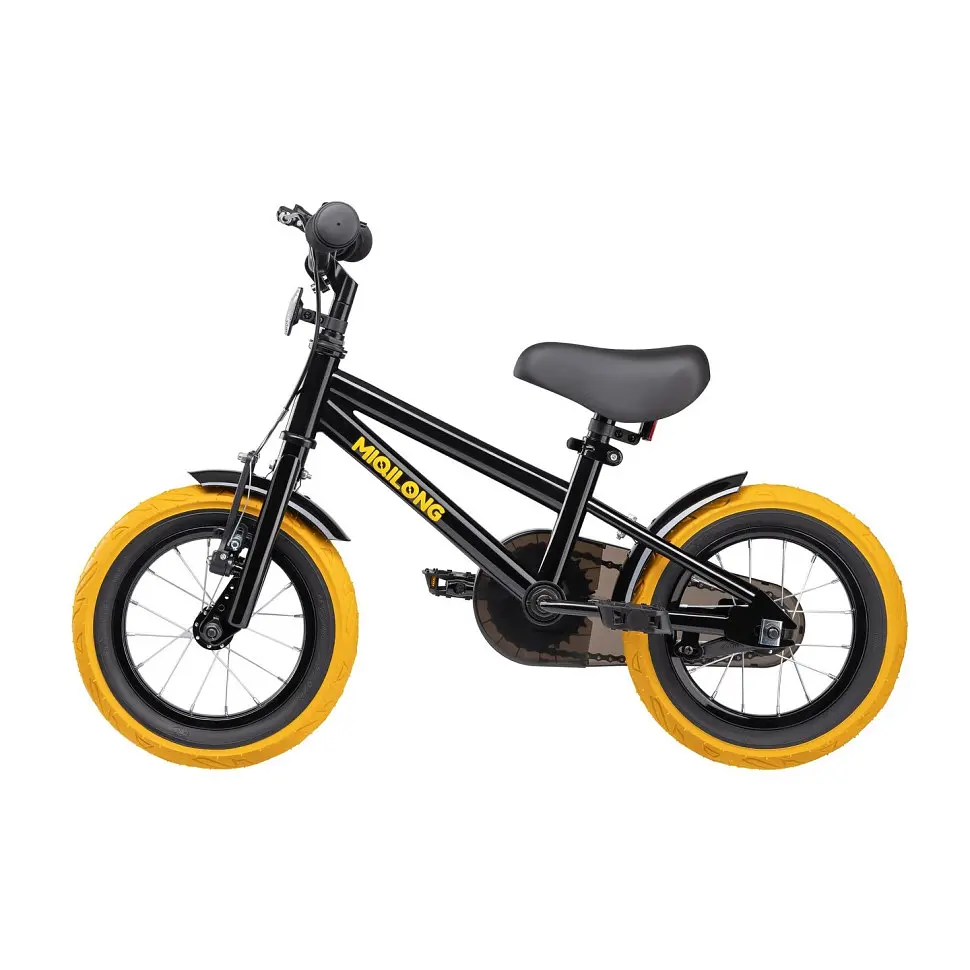 Детский велосипед Miqilong ST ATW-ST12-BLACK 12" Черный - фото 5