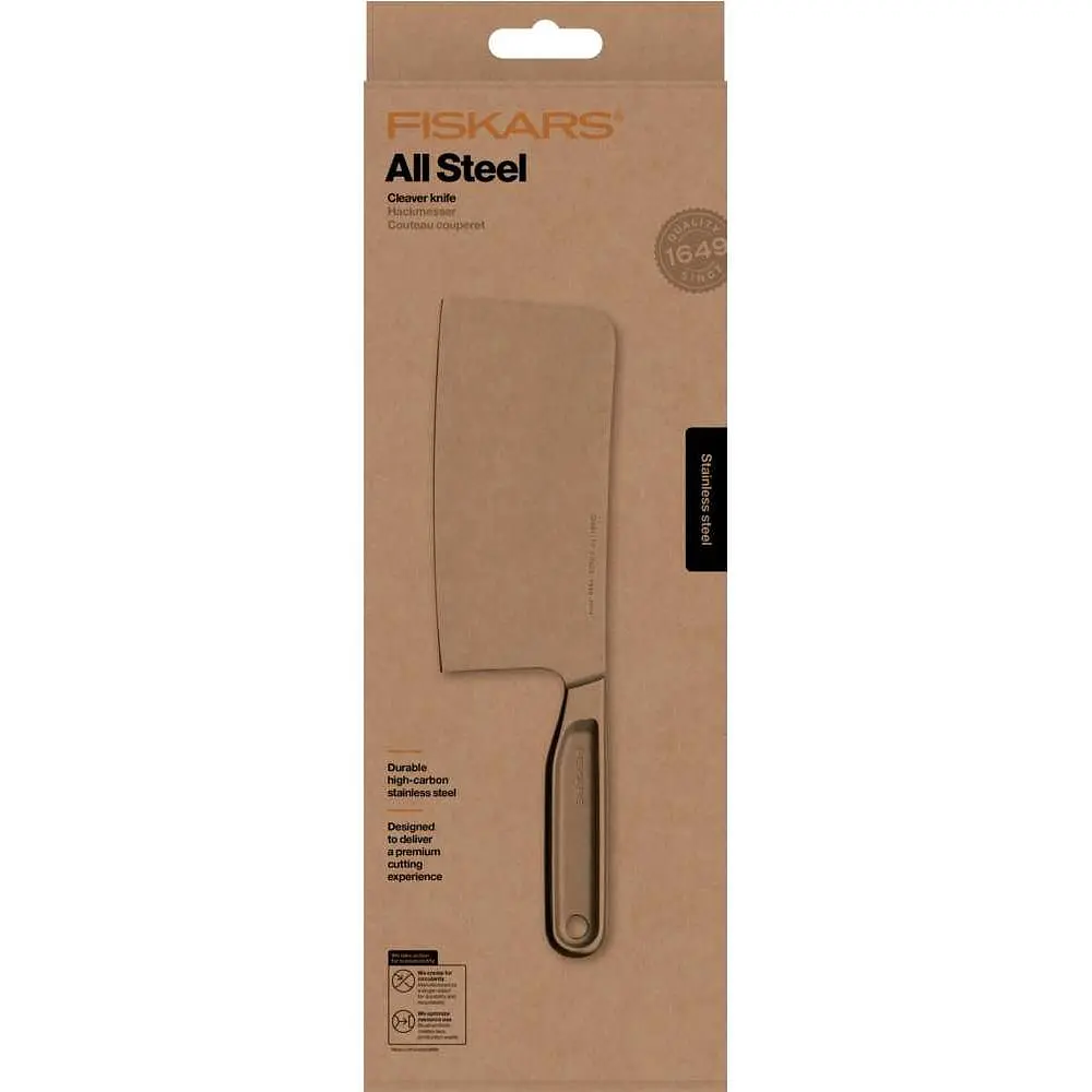 Нож Cleaver Fiskars All Steel 16 см (1062885) - фото 3
