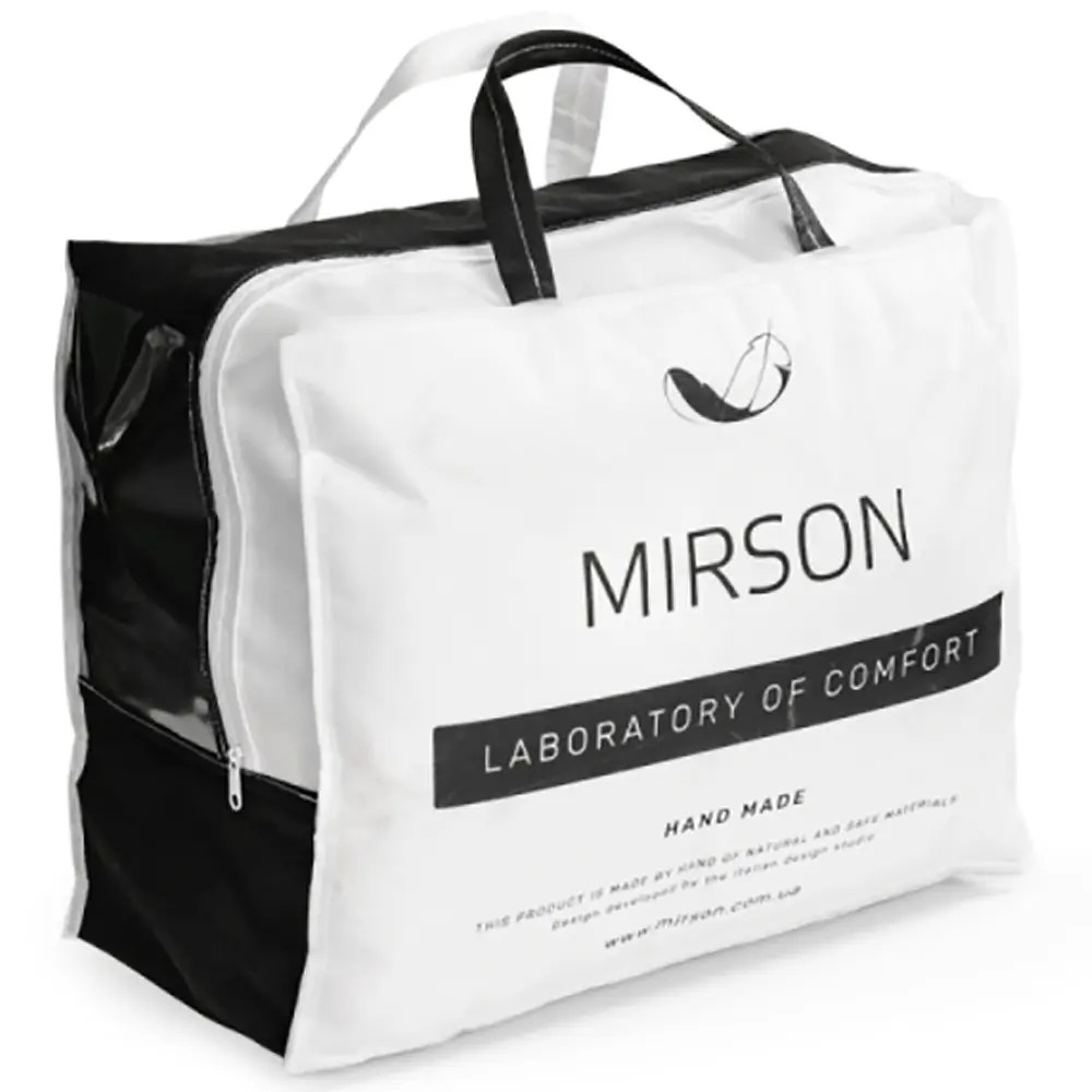 Одеяло пуховое MirSon Karmen №1837 Bio-Blue, 90% пух, двуспальное, 205x172, голубое (2200003013450) - фото 19