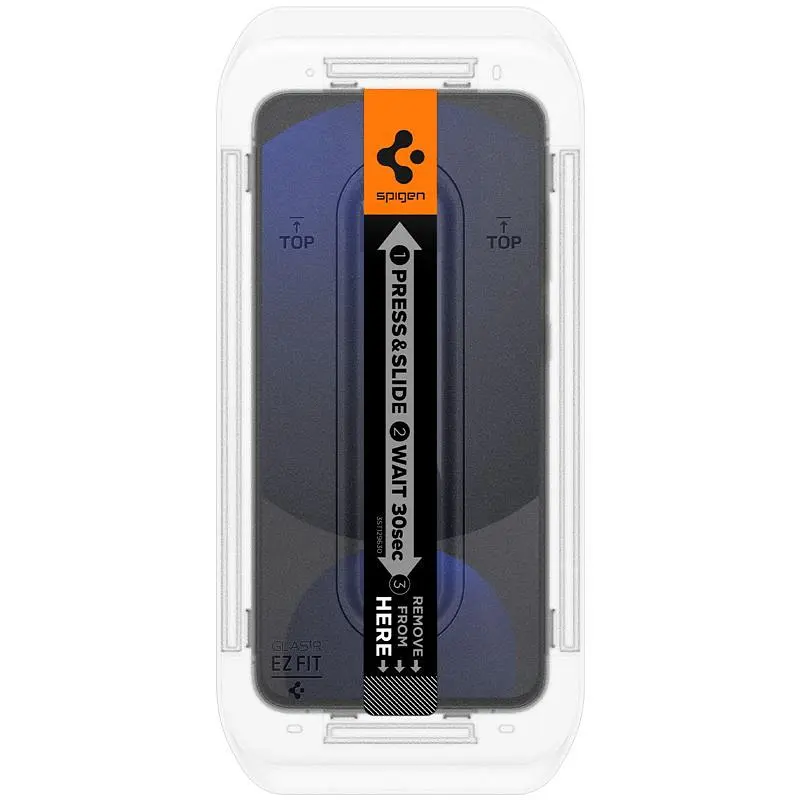 Захисне скло Spigen Glass tR EZ Fit Transparency для Samsung Galaxy S24 FE 2 шт. (AGL08729) - фото 6