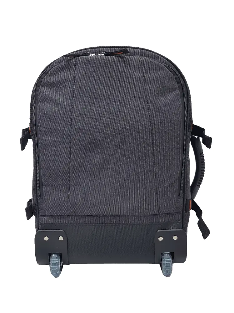 Сумка-рюкзак дорожня на колесах Airtex 560/1 48x35x19 см 18 л міні XS сіра - фото 4