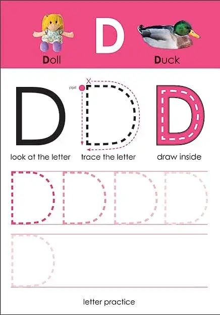 Uppercase Alphabet. Wipe-Clean Workbook - фото 4