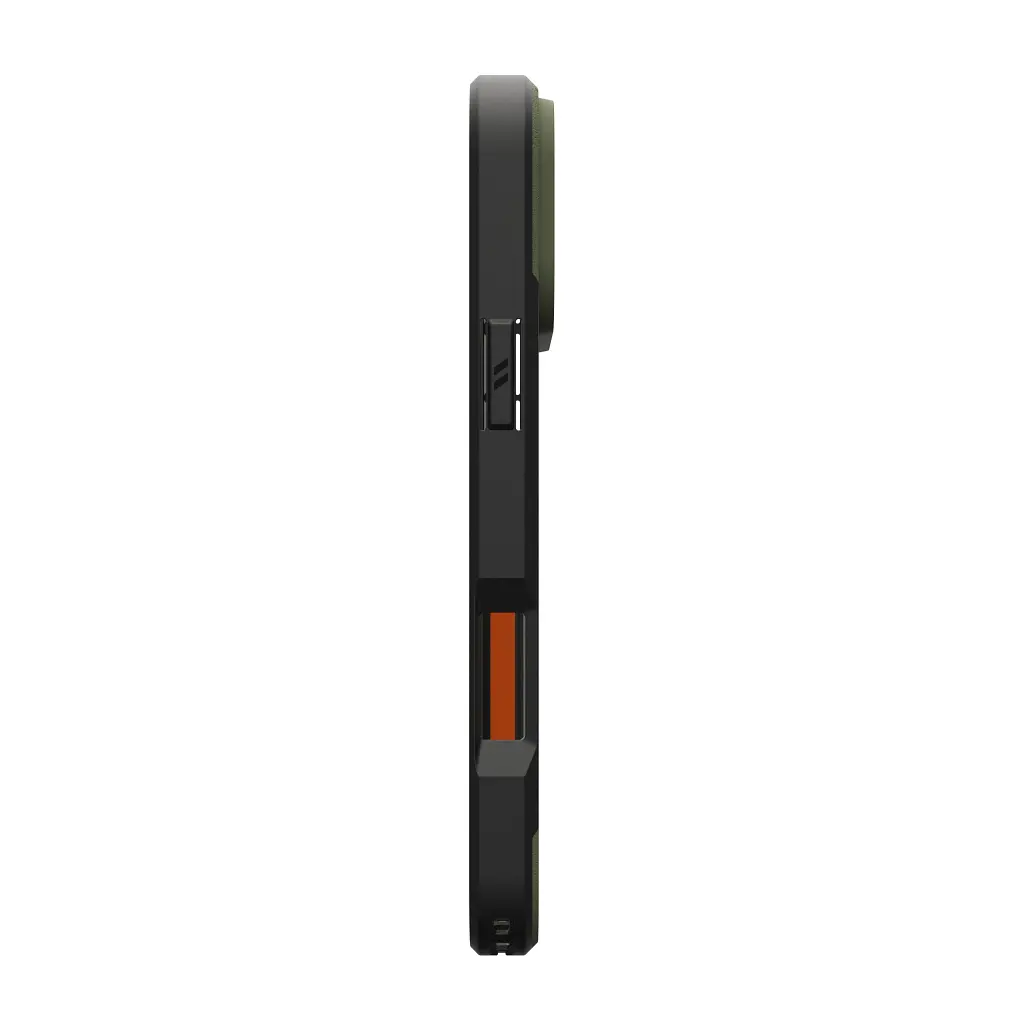 Чохол до мобільного телефона UAG iPhone 17 Pro Max Civilian MagSafe Olive/Orange (114546117297) - фото 12