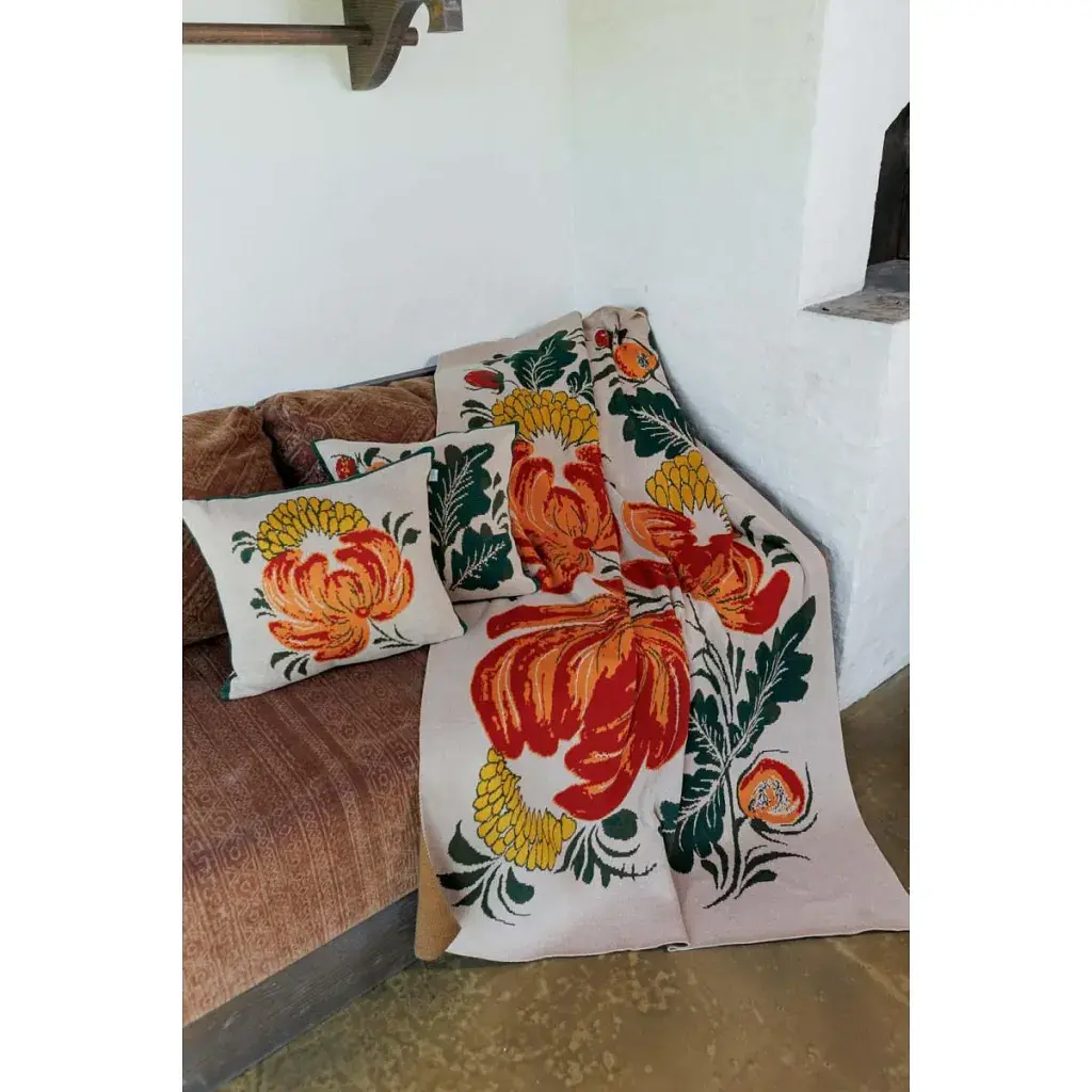 Плед Прованс Петриківські мотиви - Спадщина легкий 120 х 180 см (045161) - фото 7