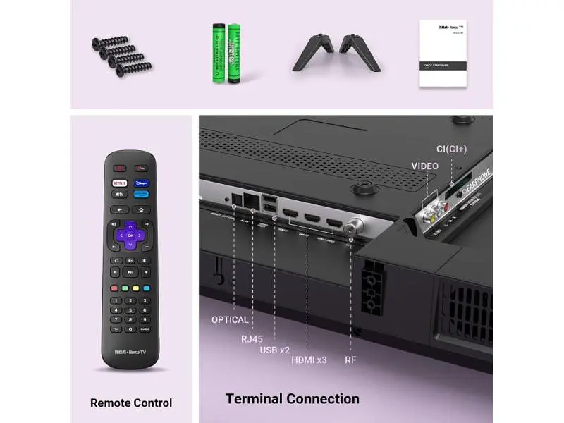 Телевізор RCA RK55UN1 - фото 6