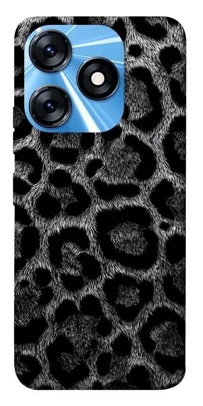 TPU чохол Demsky Black leo для TECNO Spark 10 Pro