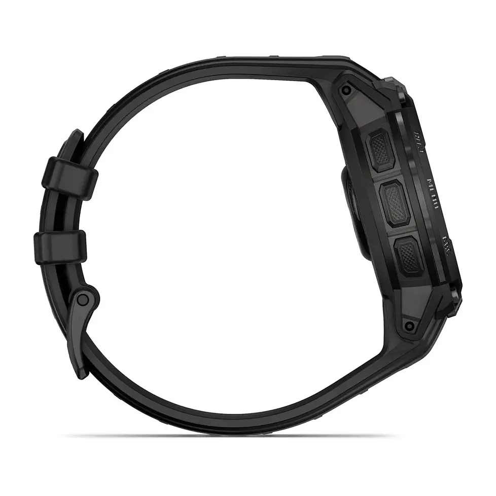 Смарт-годинник Garmin Instinct Crossover Amoled Tactical Black with Black Silicone (010-03398-42) - фото 8