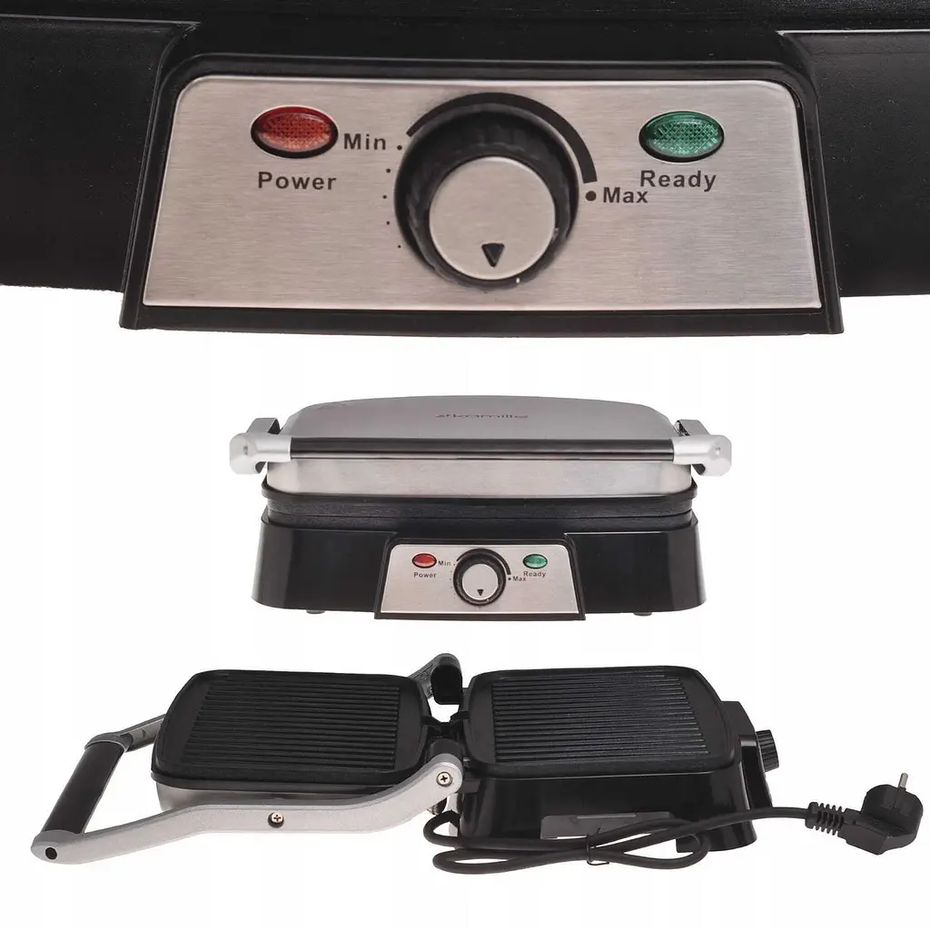 Гриль контактний Kamille KM 6707 - фото 6