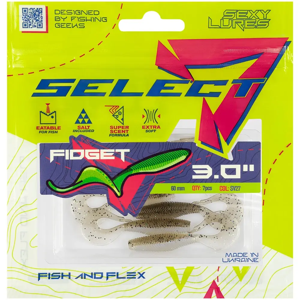 Силикон Select Fidget 3" SV27 (7 шт/уп) - фото 2