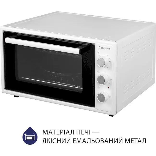 Електрична піч Minola Foe 4815 WH - фото 5