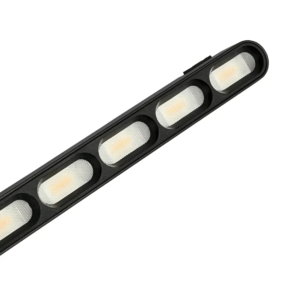 Світильник МАГНІТНИЙ трековий VIDEX LD19B 18W 4000K 48V Black VIDEX (28021-000) - фото 3