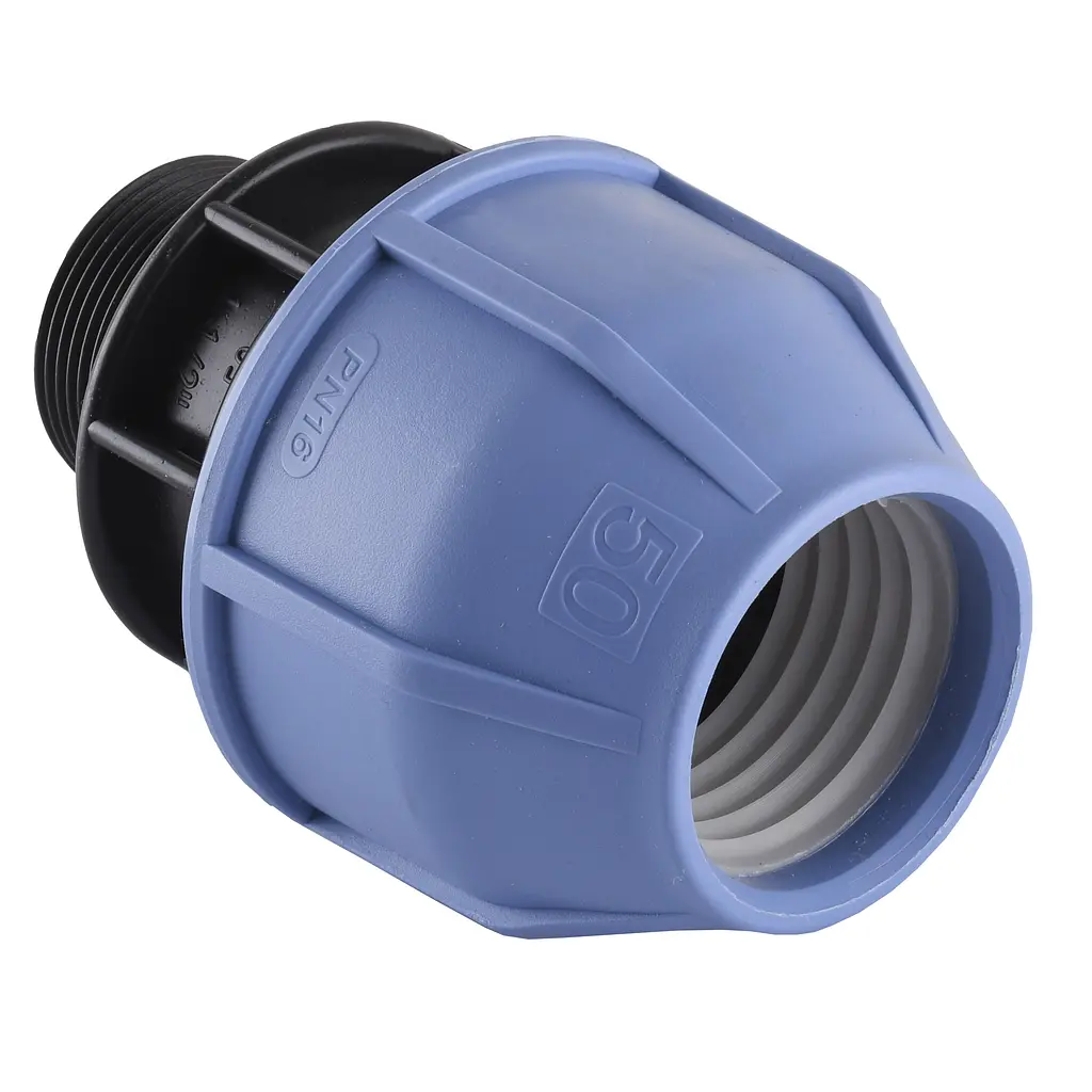 Муфта ПНД Vsplast 50x1 1/2 '' Н 2003 000007881 - фото 2