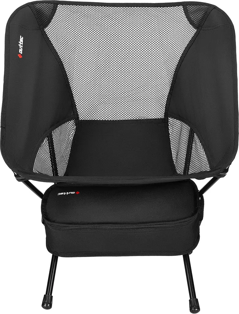 Крісло туристичне ультралегке розкладне Outtec Moon Chair Light з чохлом чорний - фото 10