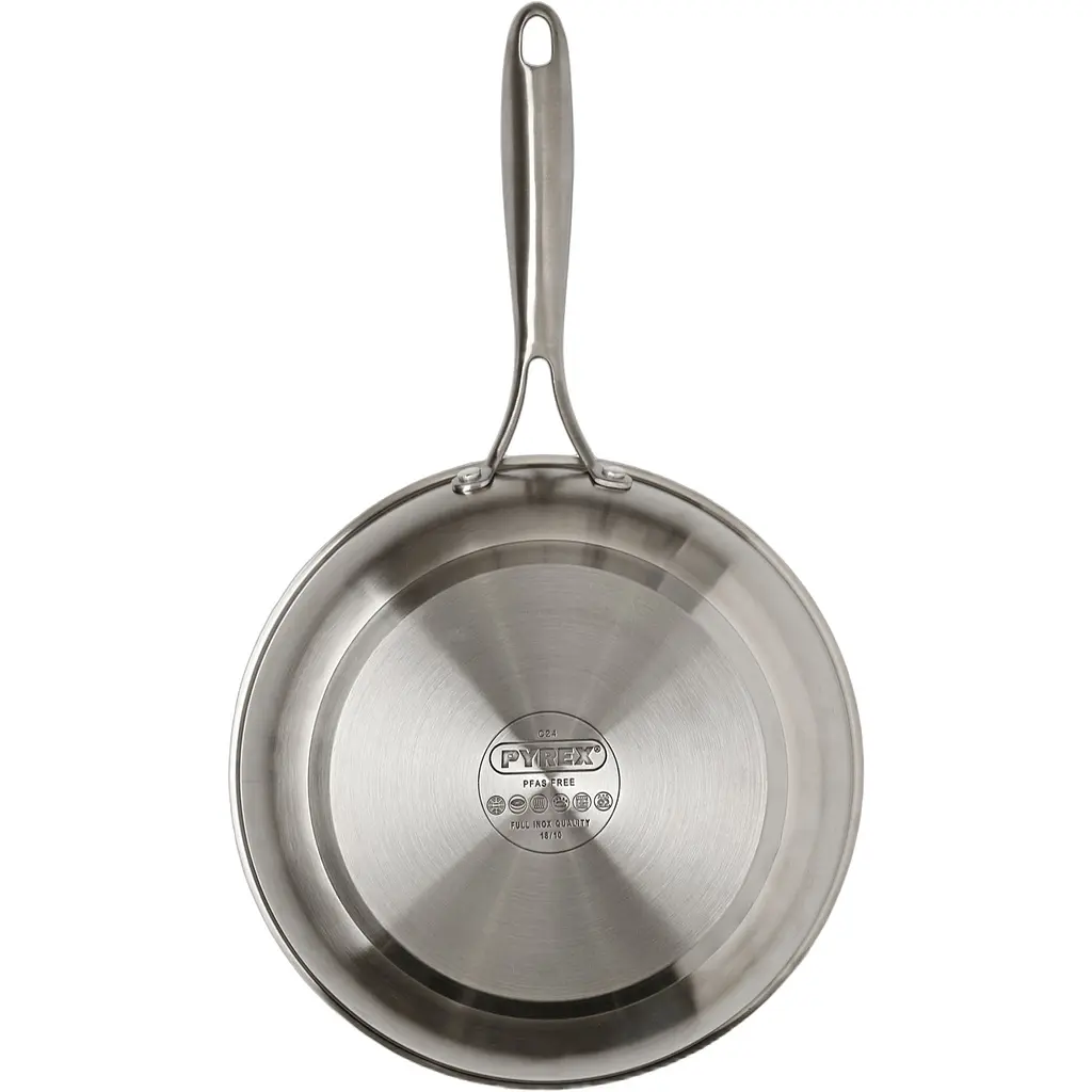 Сковорода Pyrex Infinity нержавіюча сталь 28 см без кришки (SR28BFX/8046) - фото 4