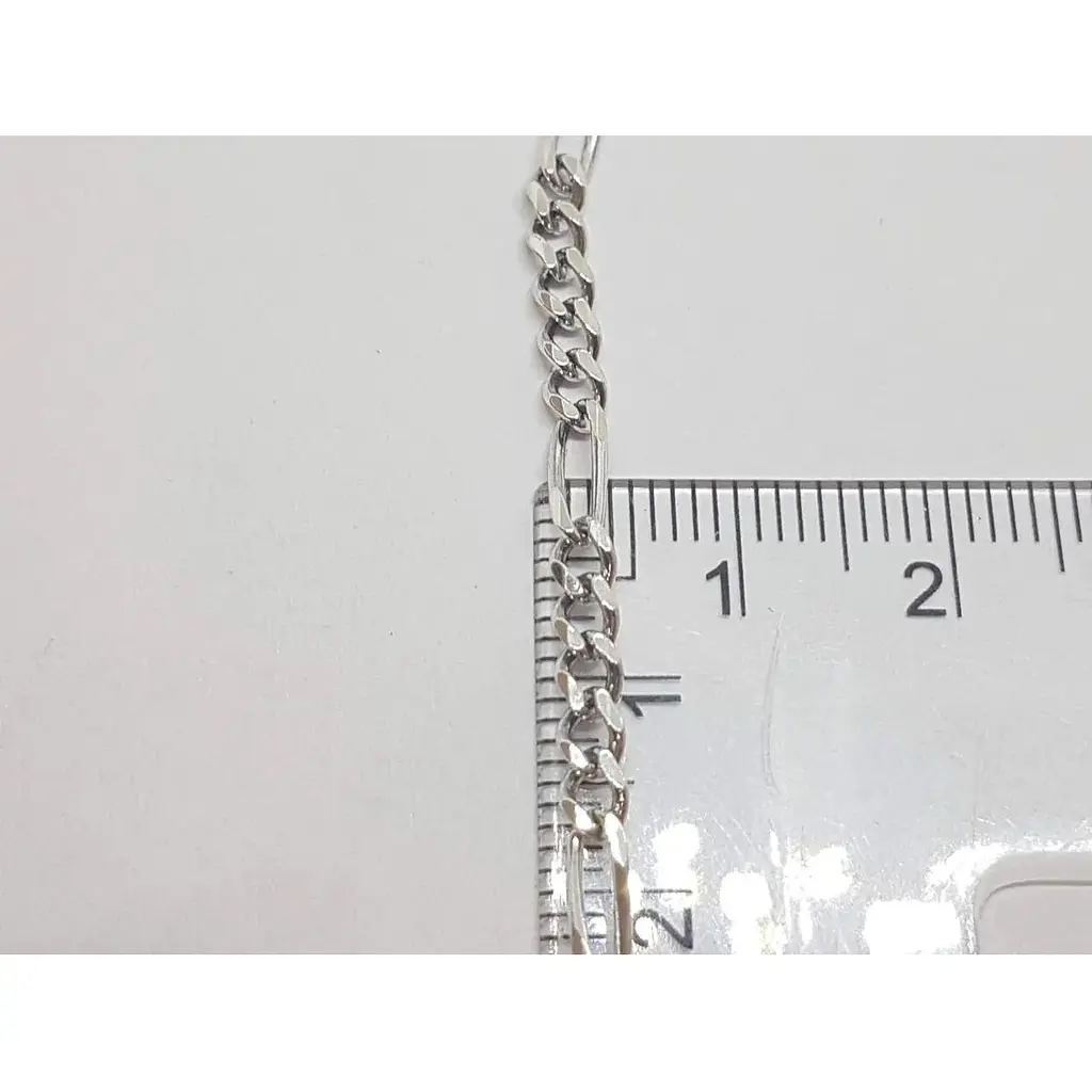 Серебряная цепочка Осина Фантазийная. ЧО12672 55 - фото 3