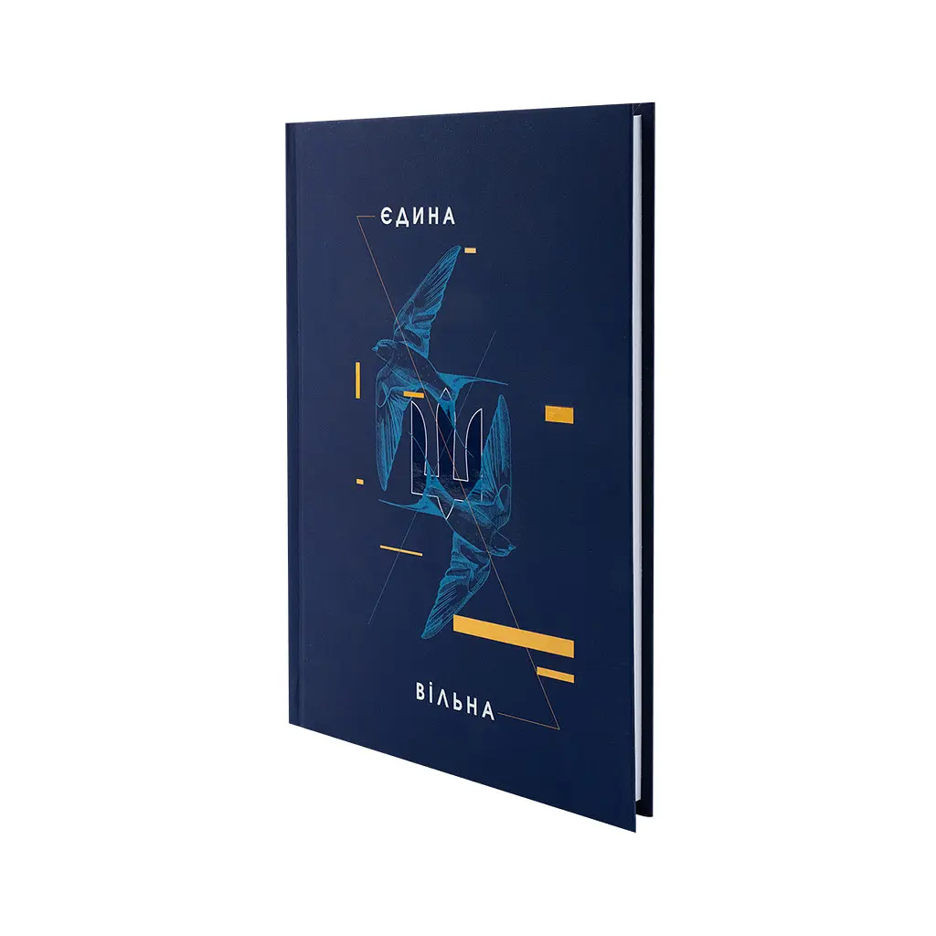Книга записна Axent UA Єдина А5 клітинка тверда обкладинка 96 аркушів (8455-4-A) - фото 2