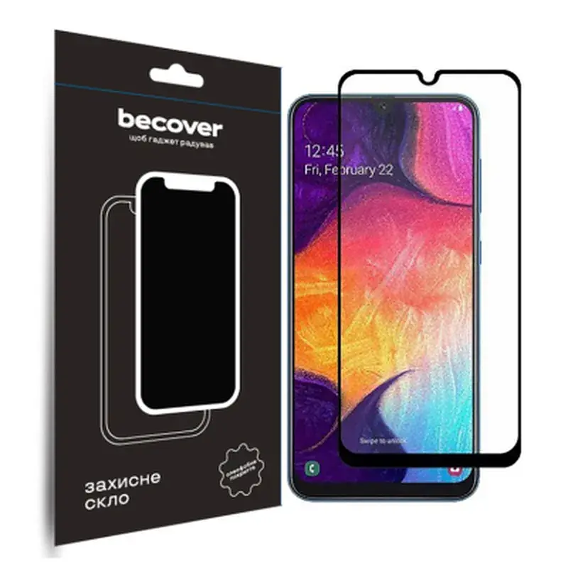 Скло захисне BeCover ZTE Blade A53 Black (709760)