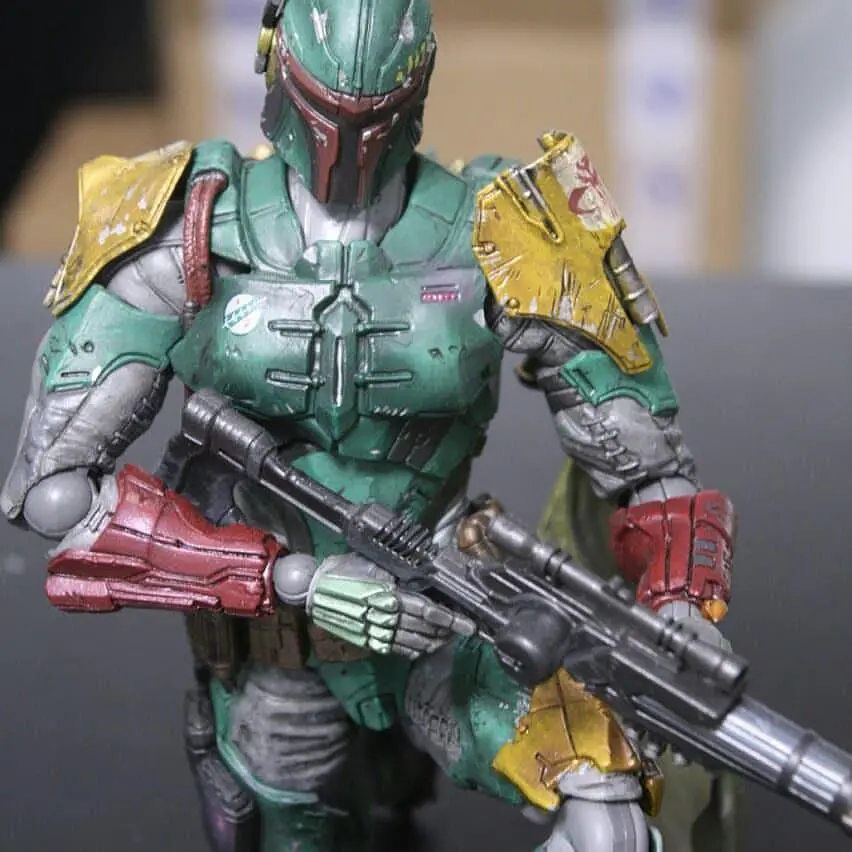 Фигурка Боба Фетти Boba Fett Звездные войны Star Wars 28 см SW BF93 - фото 3