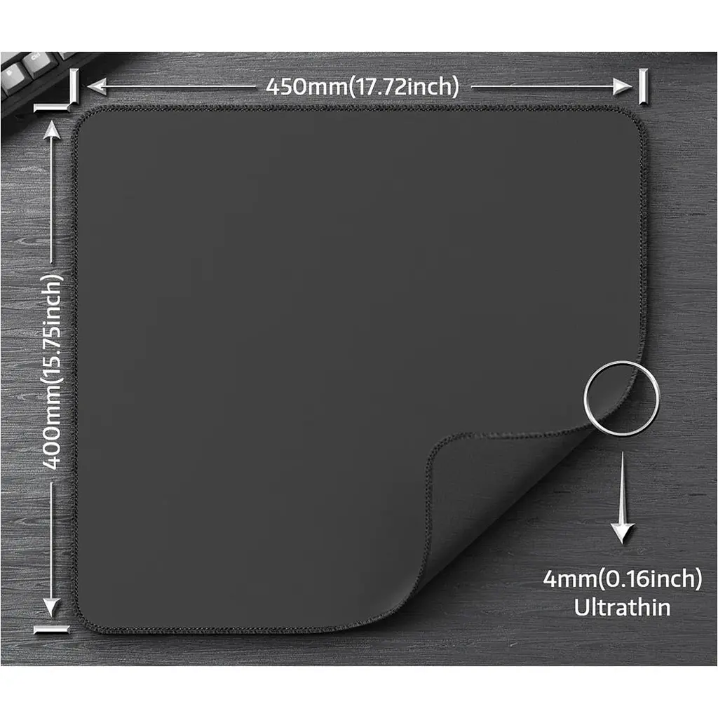 Килимок для миші Attack Shark CM02 Dark Gray (AS-6972792472454-B) [176682] - фото 8