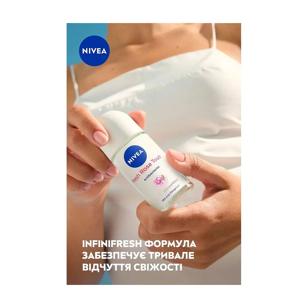Антиперспірант Nivea Fresh Rose Touch Anti-Perspirant 50 мл (42419662) - фото 7