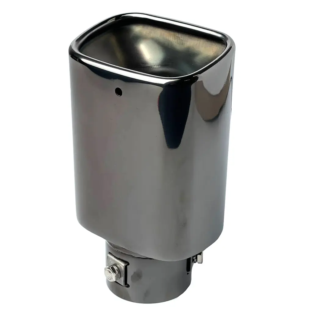 Насадка на глушник Vitol 165x95-70x59 мм Темний Хром (НГ-0415-BK) - фото 3
