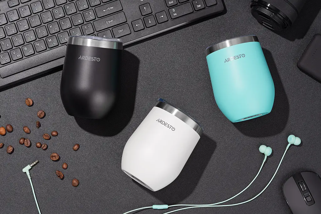 Термокухоль Ardesto Compact Mug 350 мл блакитний - фото 6