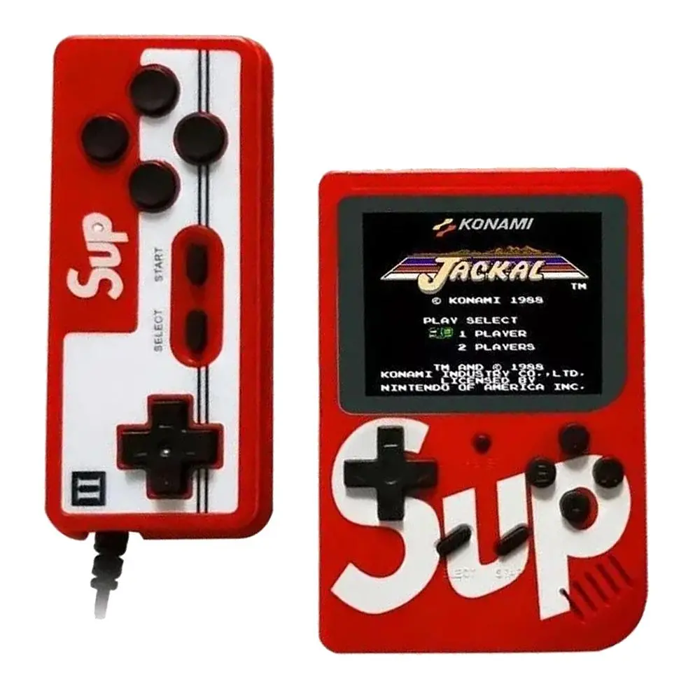 Ретро ігрова приставка c джойстиком Dendy Sup Retro Game Box with Controller 400 ігор (Red) [47103] - фото 3