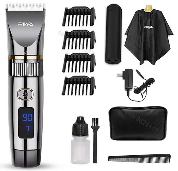 Машинка для стрижки RIWA Hair Clipper Black (RE-6501T) [50494] - фото 5