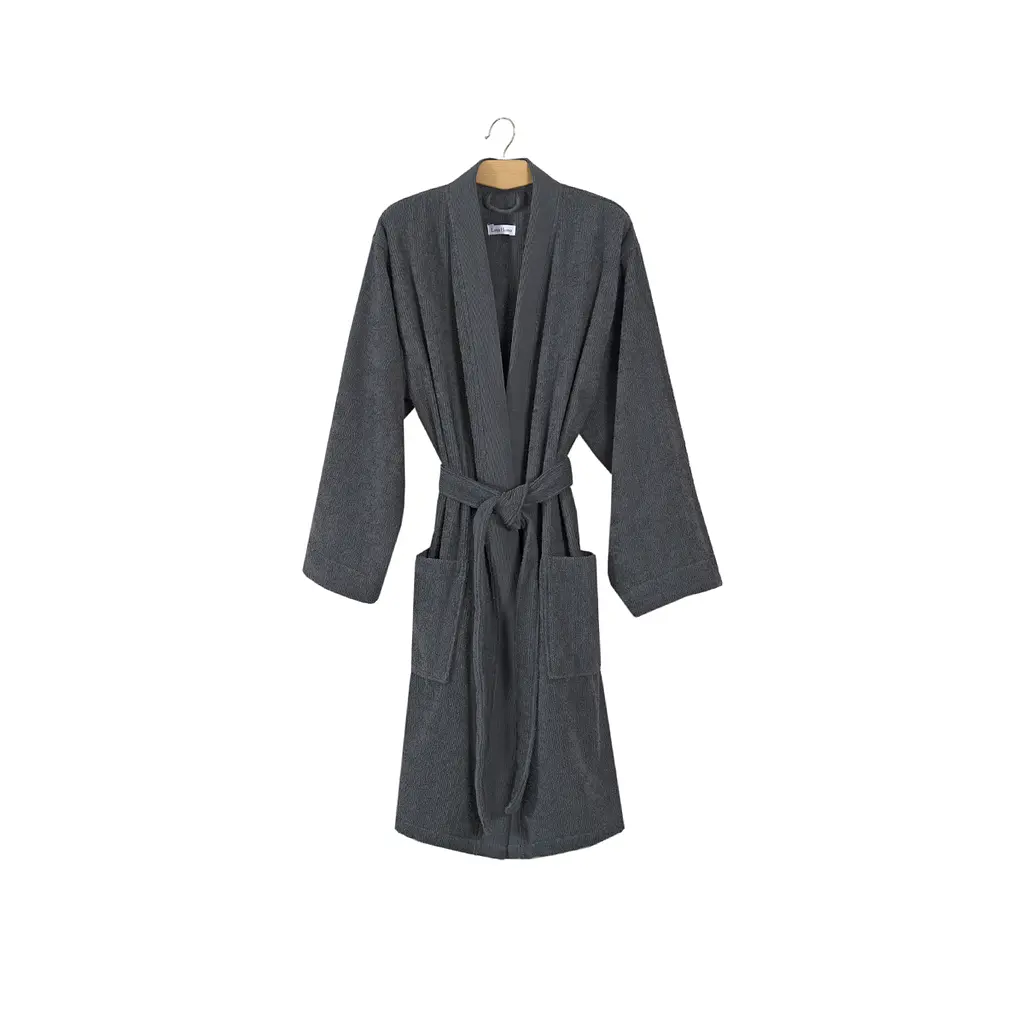Халат-кимоно Lotus Home - Vera антрацит L/XL - фото 7