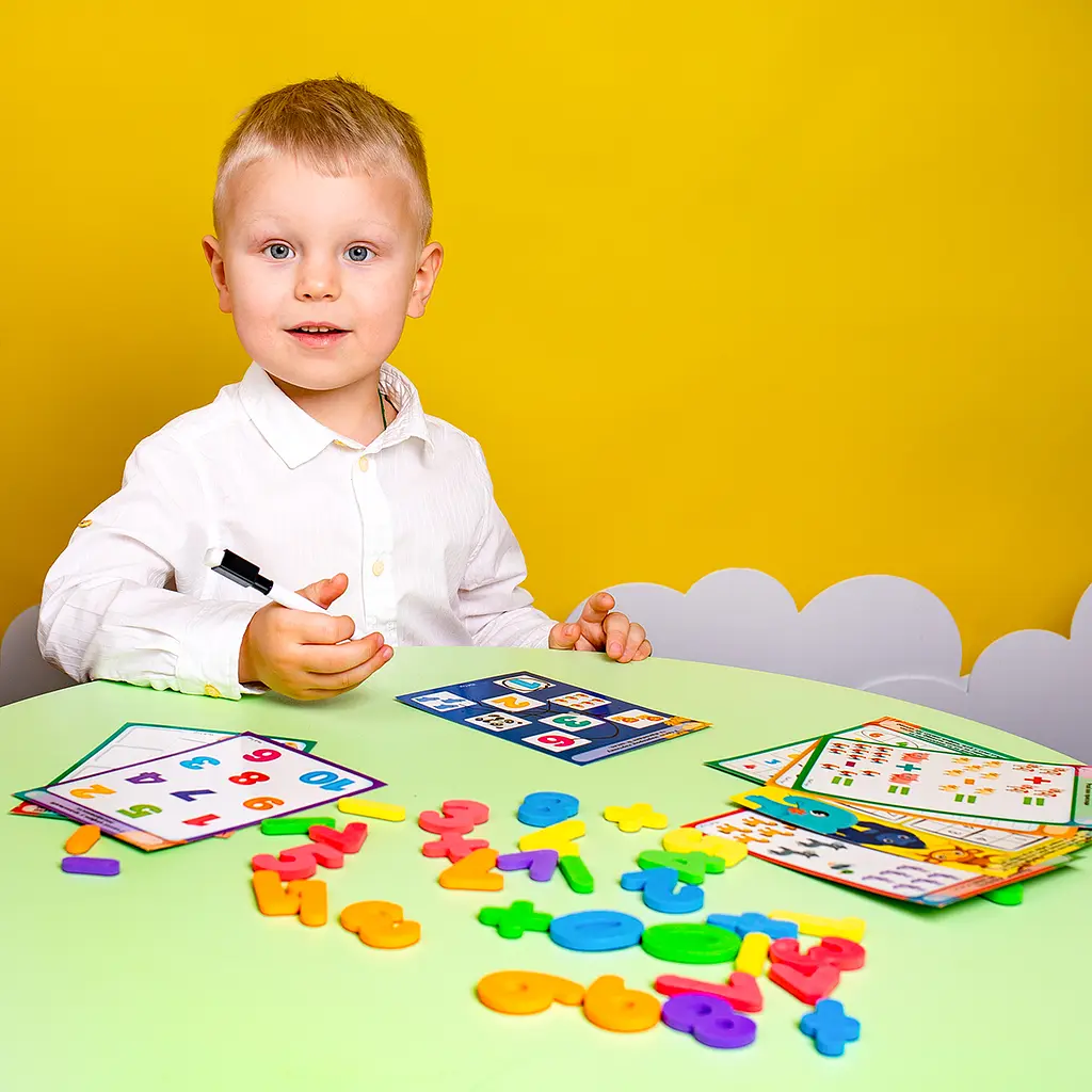 Магнитный набор Vladi Toys Математика с маркером (VT5411-16) - фото 7