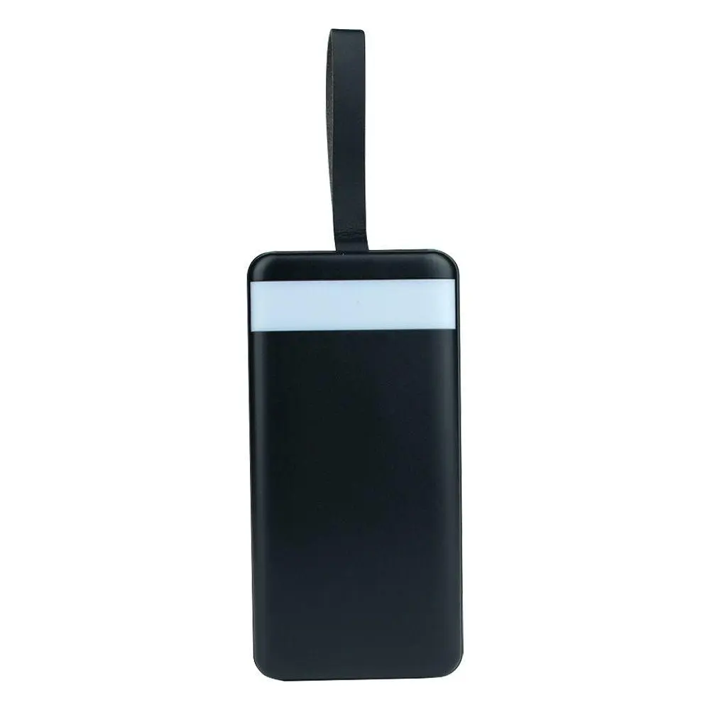 Зовнішній акумулятор XO PR157 із лампою 40000 mAh чорний - фото 2